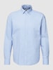 Christian Berg Men Regular Fit Business-Hemd mit Button-Down-Kragen Bleu