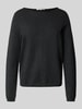 Marc O'Polo Regular Fit Strickpullover mit Schurwoll-Anteil Dunkelgrau
