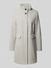 Gil Bret Mantel mit Stehkragen Hellgrau Melange