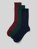 Polo Ralph Lauren Underwear Socken mit Label-Stitching im 3er-Pack Marine