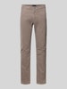 Christian Berg Men Corduroy broek met 5-pocketmodel Zilver