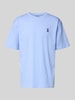 ARMEDANGELS Relaxed Fit Poloshirt aus reiner Baumwolle Hellblau