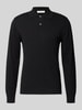 Selected Regular Fit Poloshirt aus reiner Baumwolle Modell 'TORINO' Black