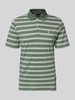 JACK & JONES Premium Regular Fit Poloshirt mit Logo-Stitching Modell 'Adam' Khaki