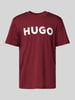 HUGO Oversized T-Shirt mit Rundhalsausschnitt Modell 'DULIVIO' Rot