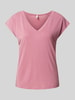 Only Comfort Fit T-Shirt aus Modal-Mix Modell 'FREE' Pink