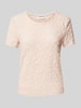 Jake*s Casual T-shirt met ronde hals Roze