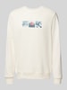 The North Face Sweatshirt met labelprint Offwhite