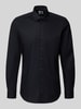OLYMP Level Five Slim Fit Business-Hemd mit Kentkragen Black