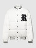 REVIEW Steppjacke mit Applikation Offwhite