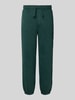 HUGO Relaxed Fit Sweatpants aus Baumwoll-Mix Modell 'DELWONY' Dunkelgruen