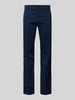 Carl Gross Chino met steekzakken, model 'Tomme' Blauw