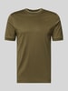 BOSS Slim Fit T-Shirt aus reiner Baumwolle Modell 'Tessler 195' Oliv