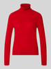 Christian Berg Woman Regular Fit Rollkragenpullover aus reinem Kaschmir Rot