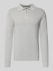 SELECTED HOMME Regular fit gebreide pullover van biologisch katoen, model 'DANE' Lichtgrijs