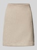 Vero Moda Mini-Rock mit hoher Taille Modell 'FORTUNEALLISON' Beige