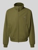 Gant Jacke mit Stehkragen und Label-Stitching Oliv