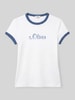 s.Oliver RED LABEL Regular fit t-shirt van puur katoen - s.Oliver x Heidi Klum Blauw