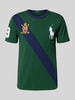 Polo Ralph Lauren T-shirt met labelstitching Donkergroen