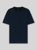 BOSS Regular Fit T-Shirt aus reiner Baumwolle Modell 'THOMPSON 432' Dunkelblau