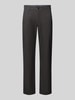 Christian Berg Men Straight Fit Stoffhose aus Baumwoll-Mix Dunkelgrau