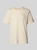 CHAMPION T-Shirt mit Label-Stitching Modell 'ICONS' Offwhite