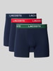 Lacoste Trunk aus Baumwoll-Mix im 3er-Pack Rot