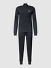EA7 Emporio Armani Trainingsanzug mit Label-Details Marineblau
