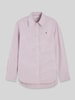 Tommy Hilfiger regular fit vrijetijdsoverhemd van puur katoen Lichtroze