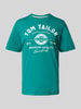 Tom Tailor Regular Fit T-Shirt aus reiner Baumwolle Dunkelgruen
