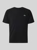 Lacoste Sport Regular Fit Sport-T-Shirt mit Logo-Detail Black