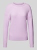 MSCH Copenhagen Gebreide pullover met ronde hals, model 'Festina Hope' Lila