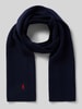 Polo Ralph Lauren Sjaal met labelstitching Marineblauw