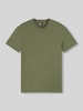 Tommy Jeans t-shirt w kroju slim fit z mieszanki bawełny Khaki