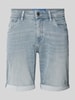 Tom Tailor Regular Fit Jeansshorts im 5-Pocket-Design Mittelgrau