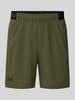 Under Armour Relaxed Fit Shorts mit Logo-Print Modell 'Vanish' Oliv