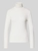 Someday Longsleeve mit Stehkragen Modell 'Kirosie' Offwhite
