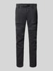 PME Legend Slim Fit Cargohose mit Label-Detail Modell 'FLIGHTRIDER' Anthrazit