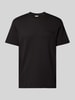 CK Calvin Klein T-Shirt mit Label-Schriftzug Black