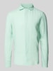 MC2 Saint Barth Regular Fit Leinenhemd mit Kentkragen Modell 'PAMPLONA' Gruen