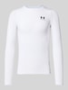 Under Armour Shirt met lange mouwen, ronde hals en logo Wit