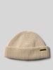 Barbour Beanie met wol, model 'MOSELY' Offwhite