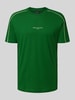 ARMANI EXCHANGE T-shirt met labelprint Groen