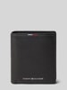 Tommy Hilfiger Portemonnee van runderleer Zwart