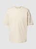 SELECTED HOMME Relaxed Fit T-Shirt mit Rundhalsausschnitt Modell 'OSCAR' Offwhite