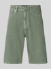 JACK & JONES baggy fit korte jeans met steekzakken model 'ALEX' Groen