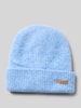 Barts Muts in gebreide look, model 'Witzia' Bleu