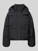 Only Boxy Fit Steppjacke mit Kapuze Modell 'HOPE' Black