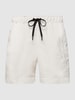 Tommy Hilfiger Regular fit zwembroek met merkopschrift Wit