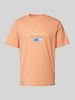Jack & Jones T-Shirt mit Label-Print Modell 'CYRUS' Apricot